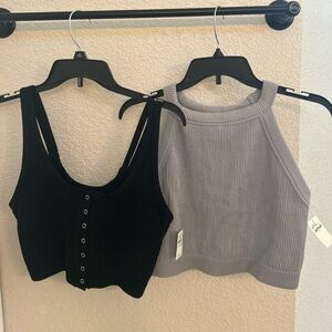 Two NWT Aerie tops